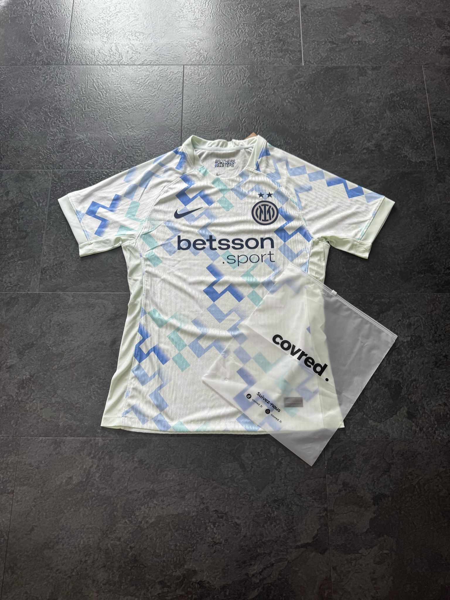 Inter Milan – Maillot Extérieur 2025/26 – Blanc, Bleu - Covred